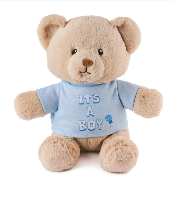 IT'S A BOY" BEAR, BLUE, 12 IN GUN526