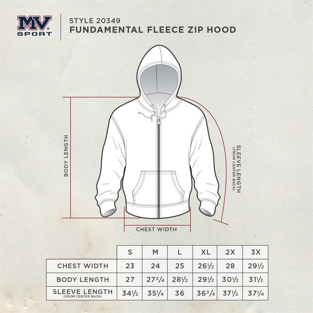 Northport Zip Hoodie Navy MVS
