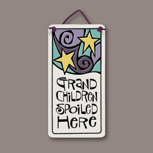 Grandchildren Spoiled Plaque SPC
