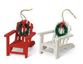 Wood Ornament – Adirondack Chair CPS7825