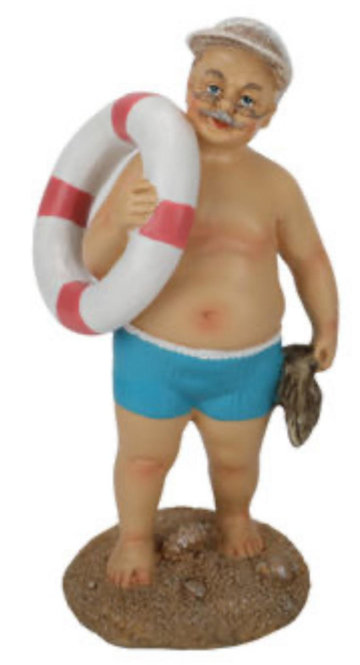 Resin Beach Couple Tube Asst FTG625