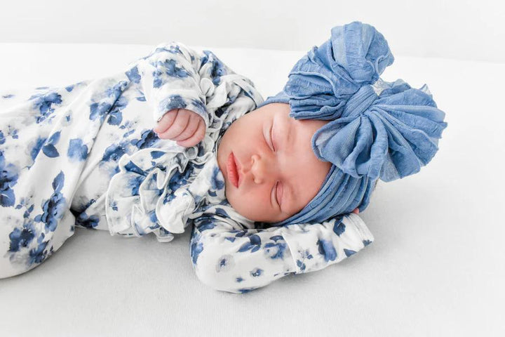 Ruffled Bow Headband RRA