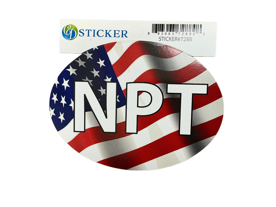 Oval Sticker CUS