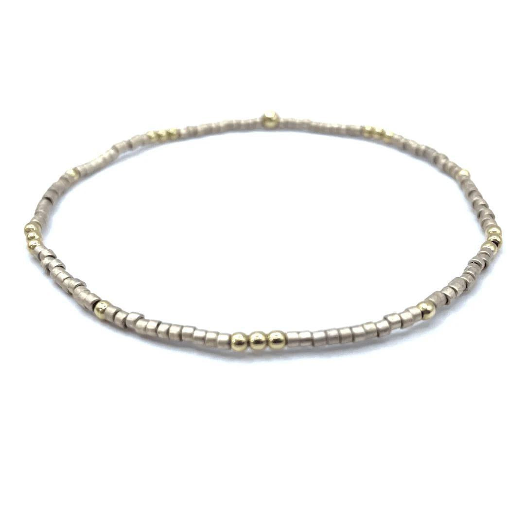 2mm Newport GOLDEN + Gold Filled Waterproof Bracelet ERN425