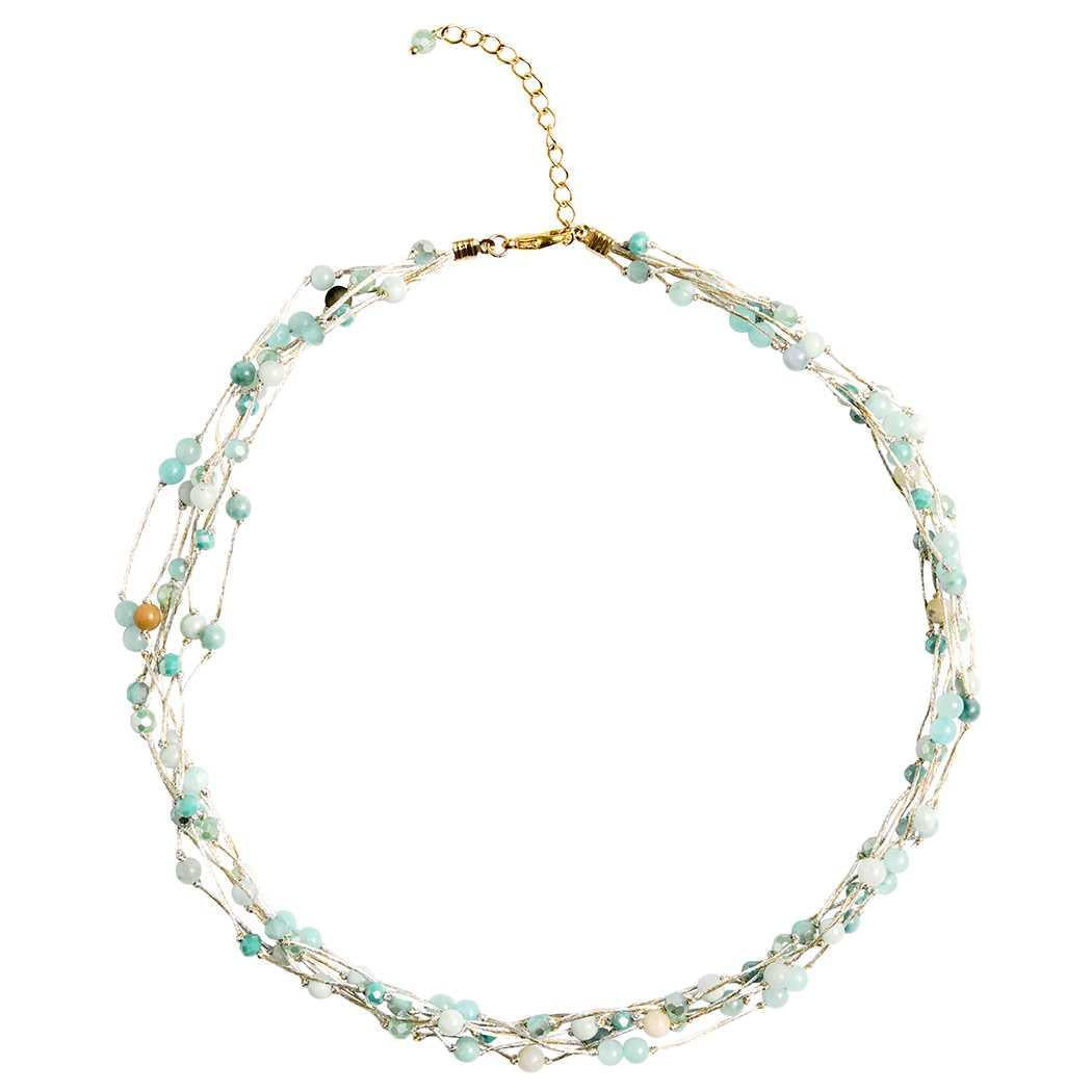 Akha Jill Multistrand Beaded Necklace MAR426