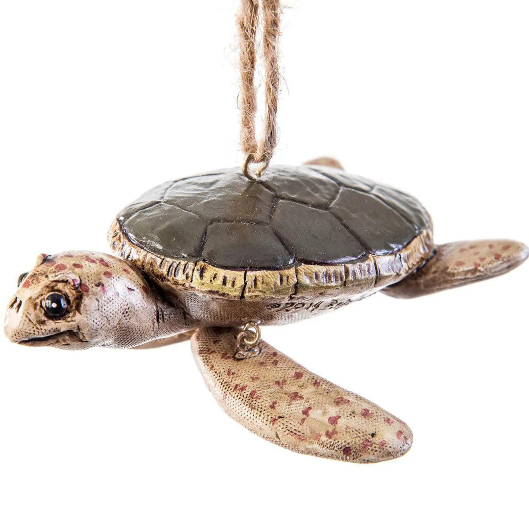 Sea Turtle Resin Ornament dev726