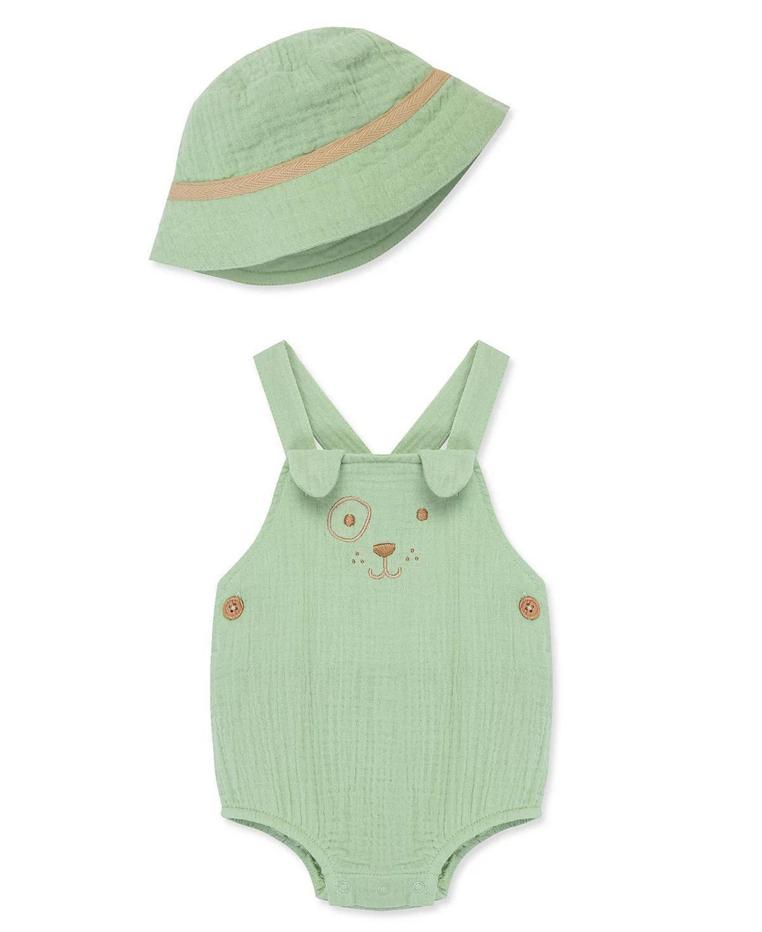 Puppy Sunsuit w/Hat LTM