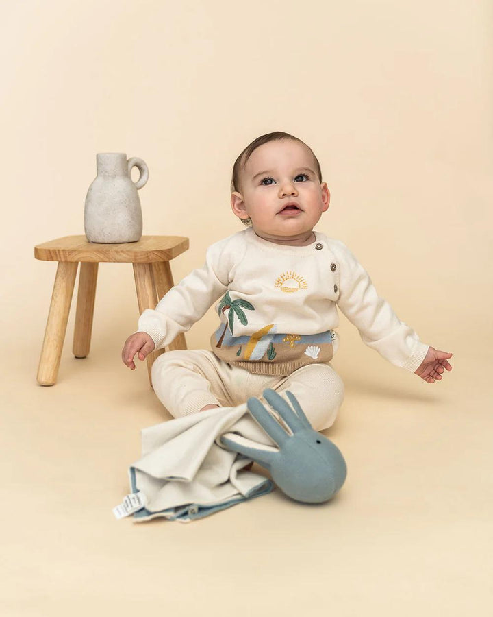 Octopus - Organic Baby Lovey Security Blanket Cuddle Cloth VIV626