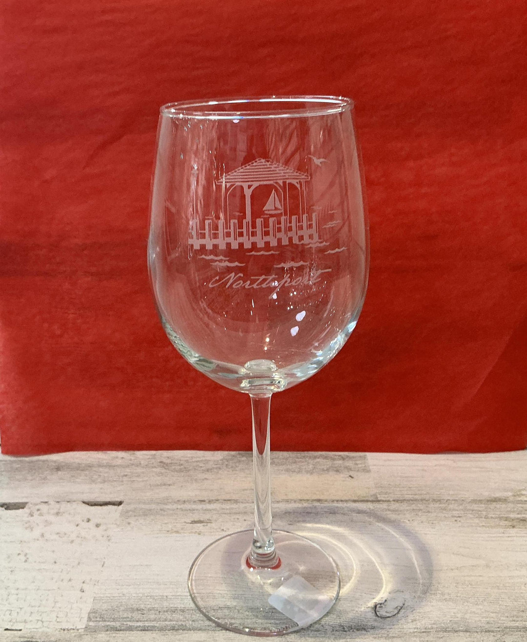 Northport Dock Etched Glassware SUS