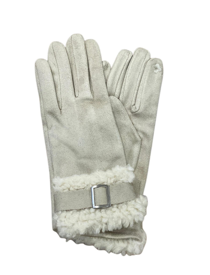Teddy Bear Cuff Gloves HOW926