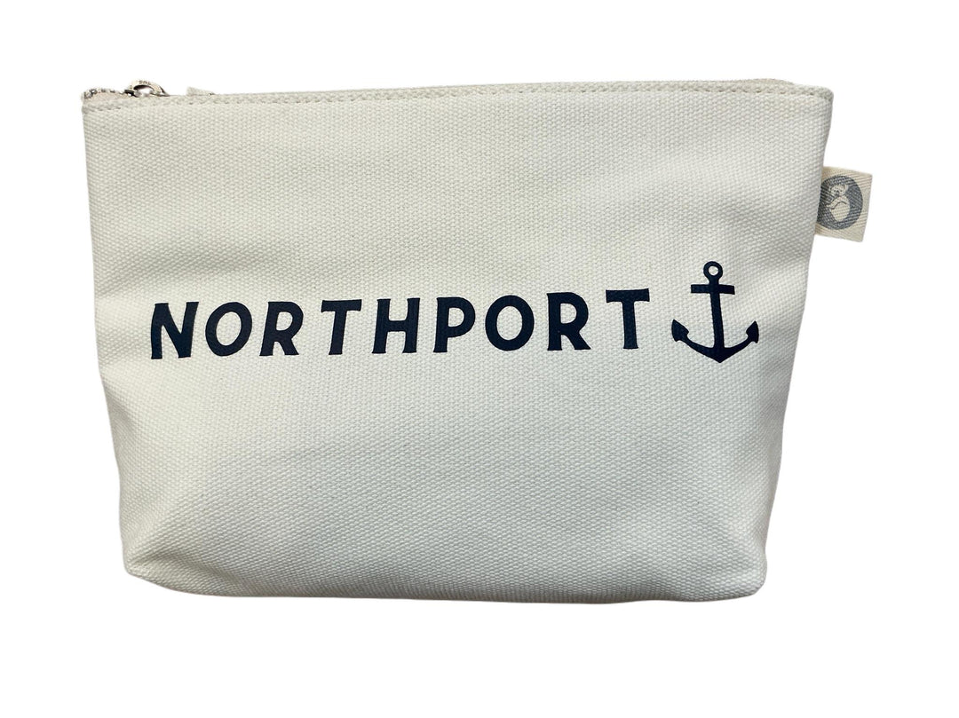 Makeup Bag w/Anchor & Northport QKA