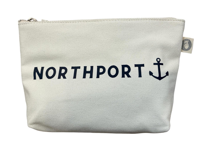 Makeup Bag w/Anchor & Northport QKA