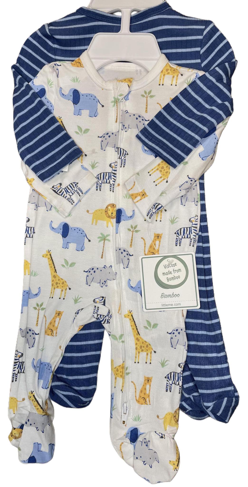 Jungle Fun 2pk Footies LTM