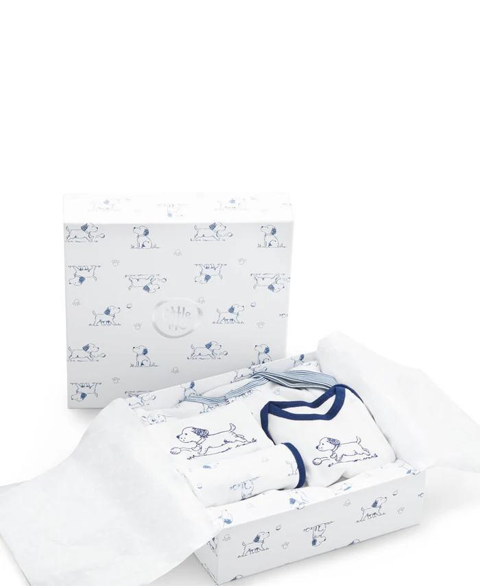 Puppy Toile Gift Box