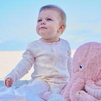 Tiny Tides Pink Magnetic Footie MGM226