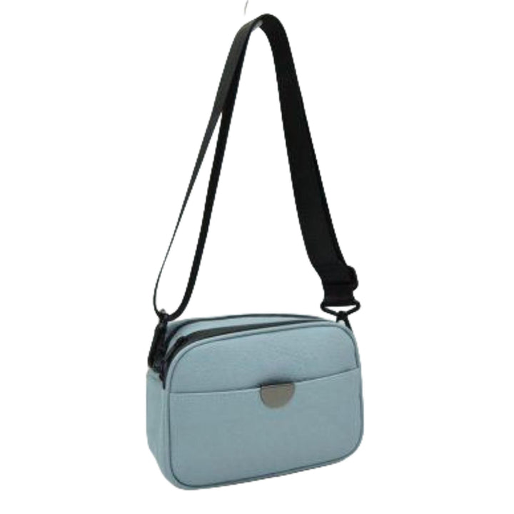 Double Zipper Crossbody Bag ES1256 EMH325