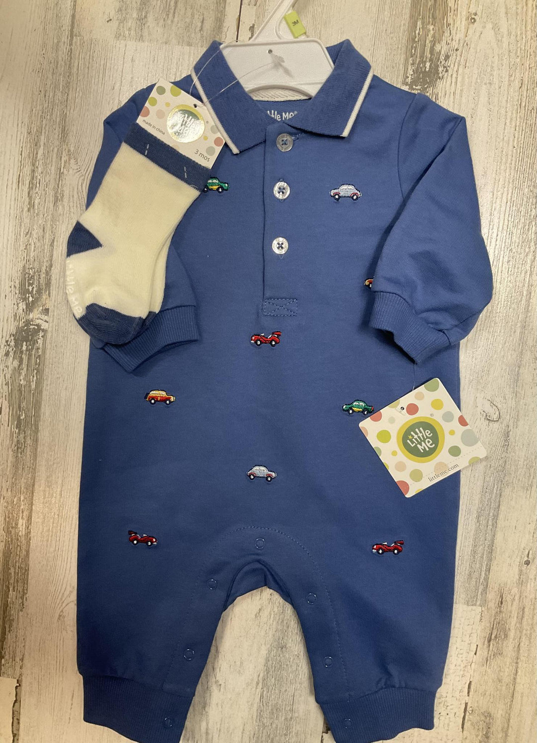Cars Overalls Organic Cotton LTM