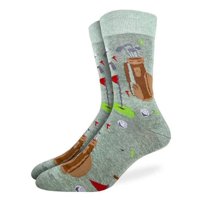 Men's Golf Green Socks GLS825
