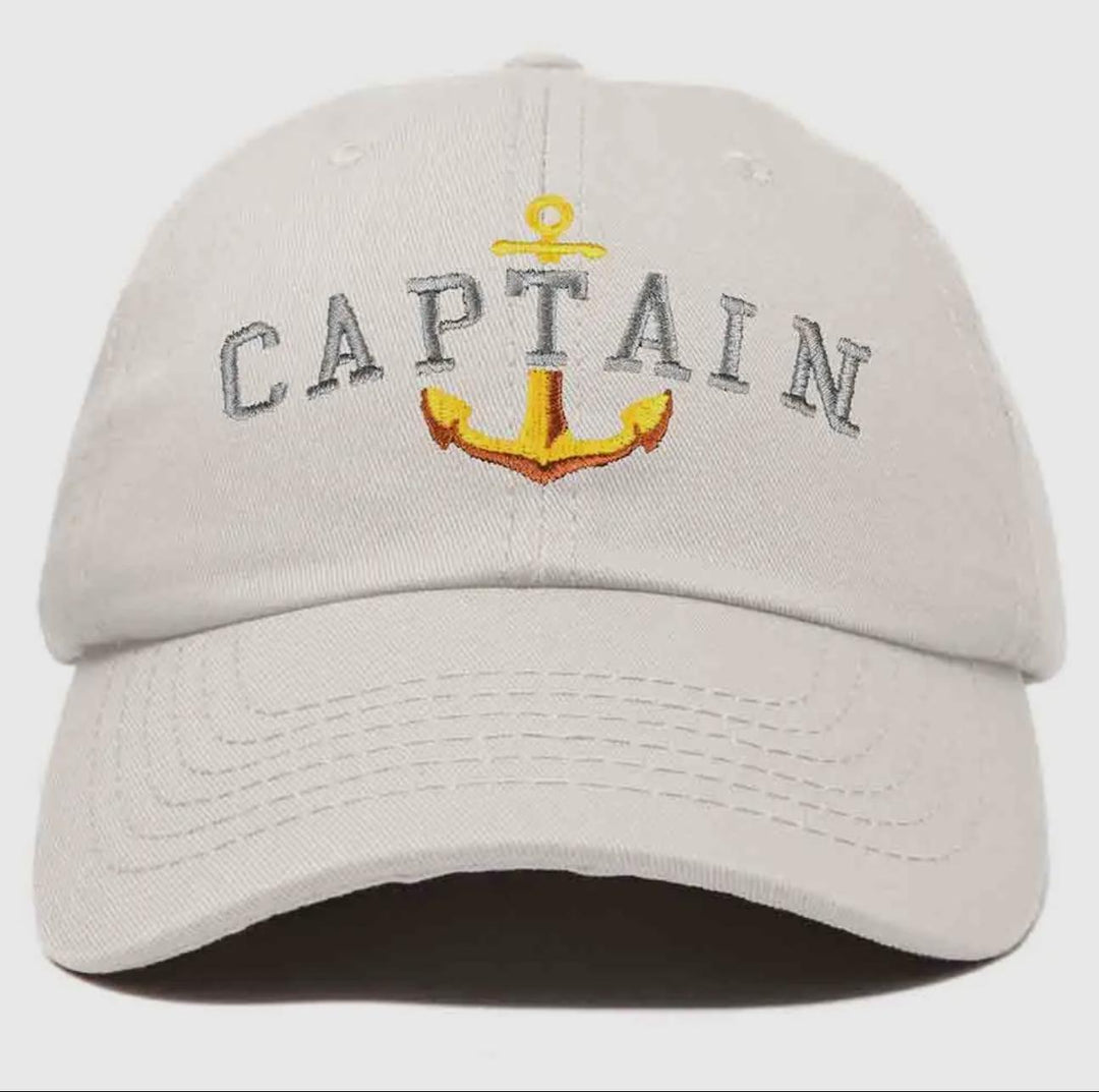 Captain’s Hat Gold Anchor DLX