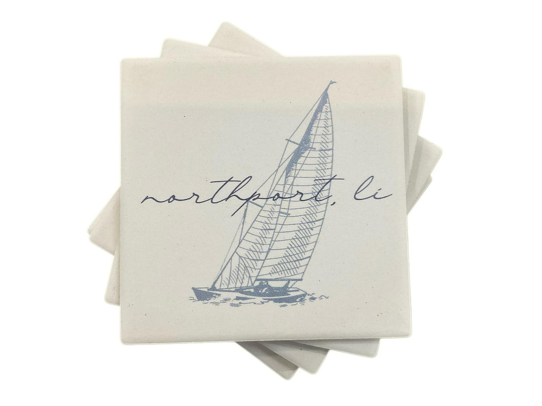 Northport & Long Island Tile Coasters  PTT325