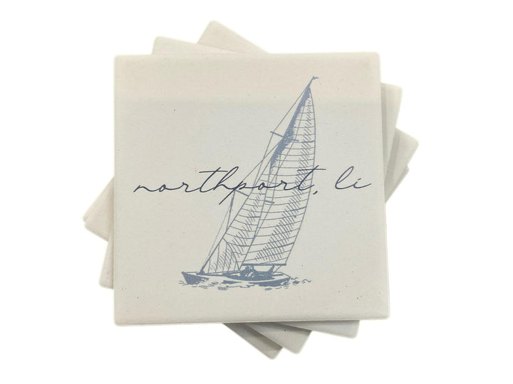 Northport & Long Island Tile Coasters  PTT325