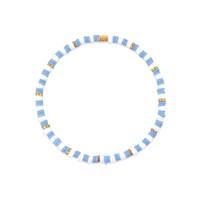Cabrillo Vinyl Disc Stretch Bracelet PUR426