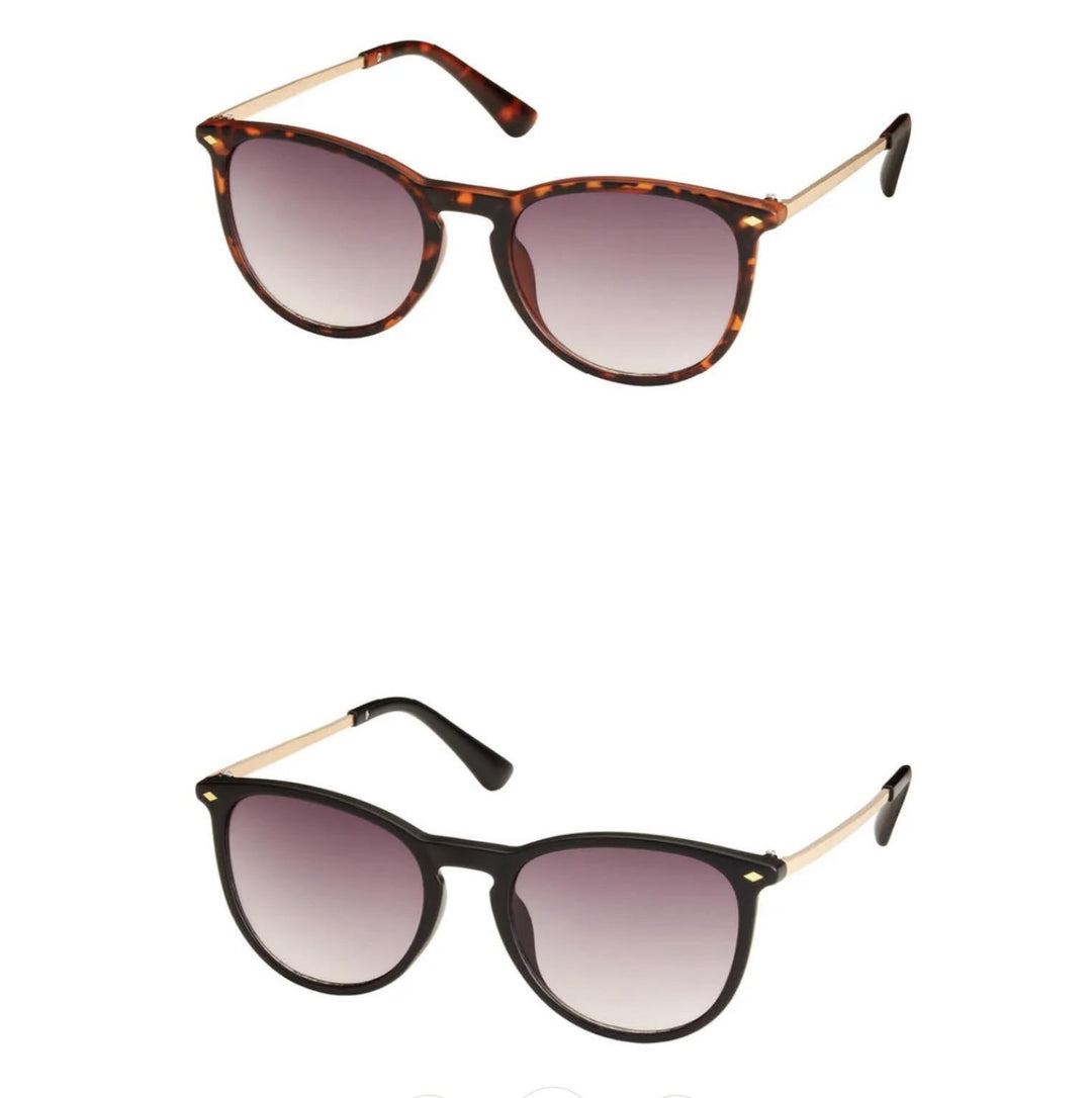 Heritage - Iconic Round Sunglasses BLU426