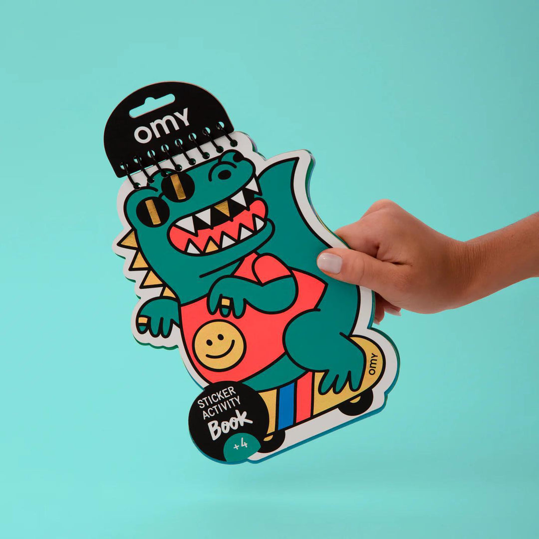 Sticker Activity Book Dino OMY1125