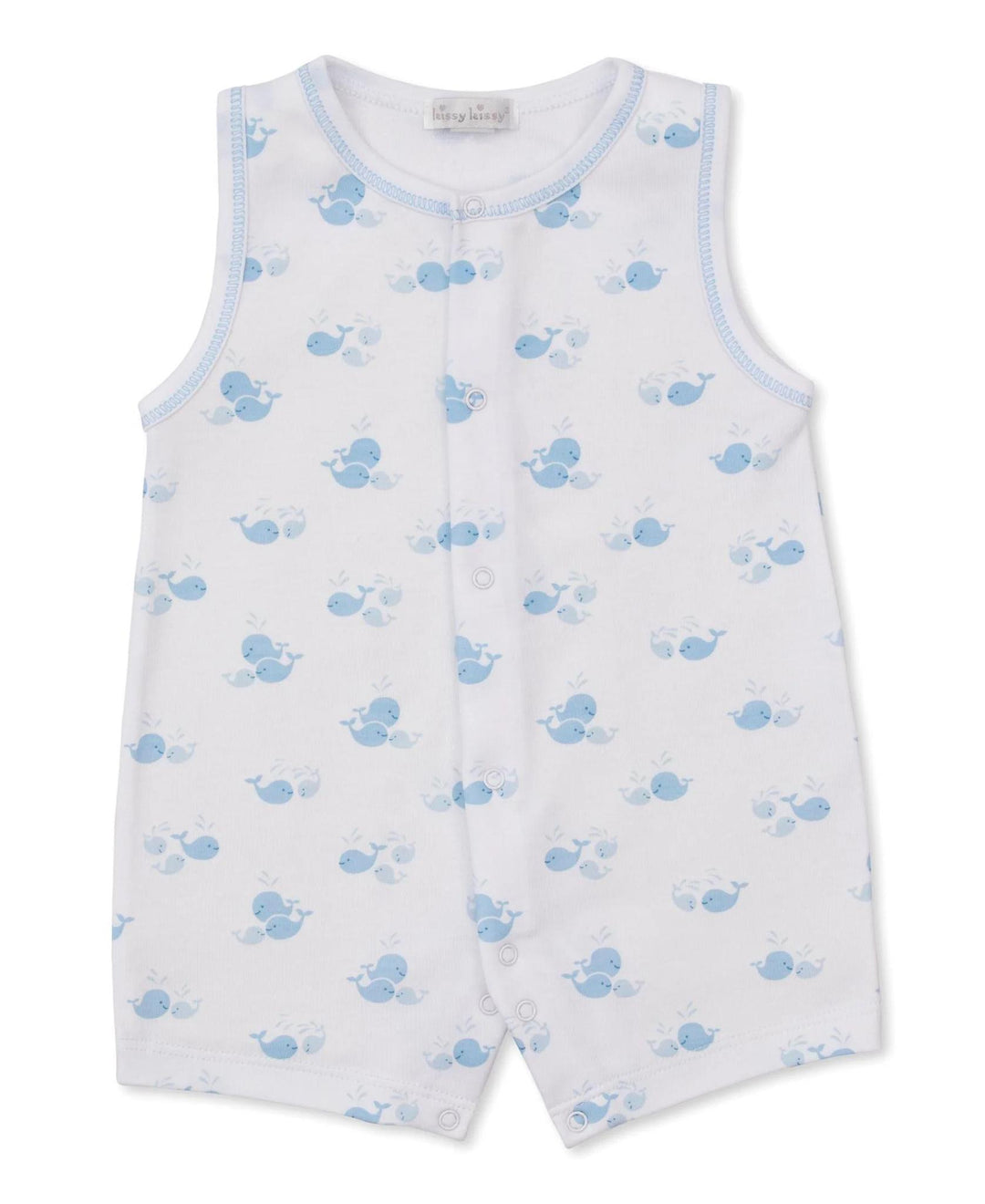 Whale Wonder Sleeveless Playsuit Print-Light Blue KSY