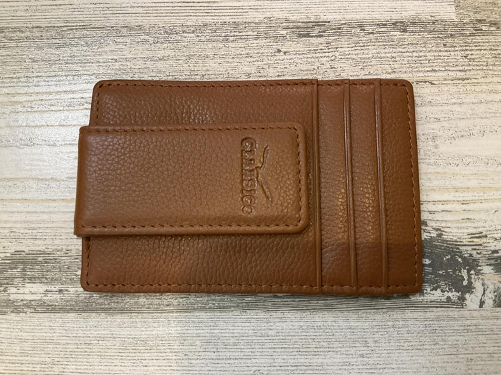 Slim Money Clip Leather Wallet CLA1024