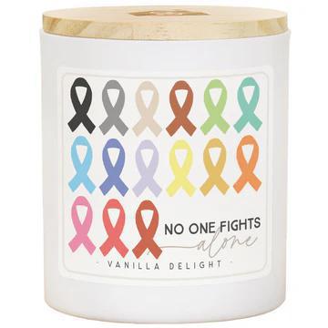 No One Fights Alone Candle Van SIS