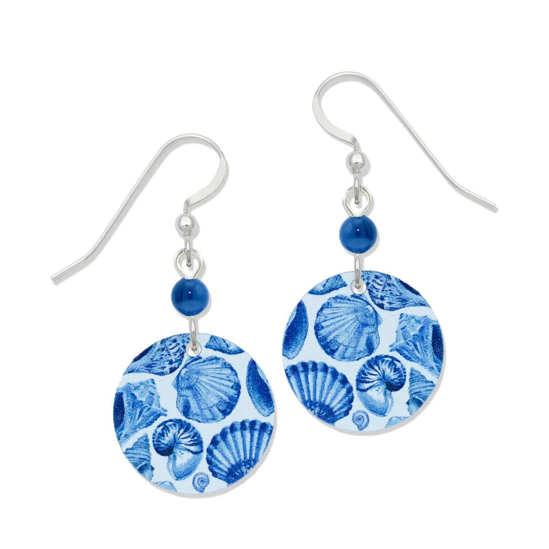 Vintage Seashell Earrings SKy626