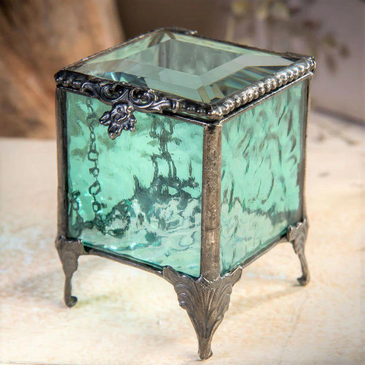 Beveled Glass Ring Box DEV