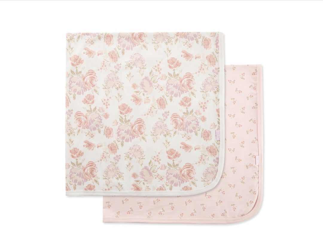 Floral 2 Pack Blanket Set LTM626