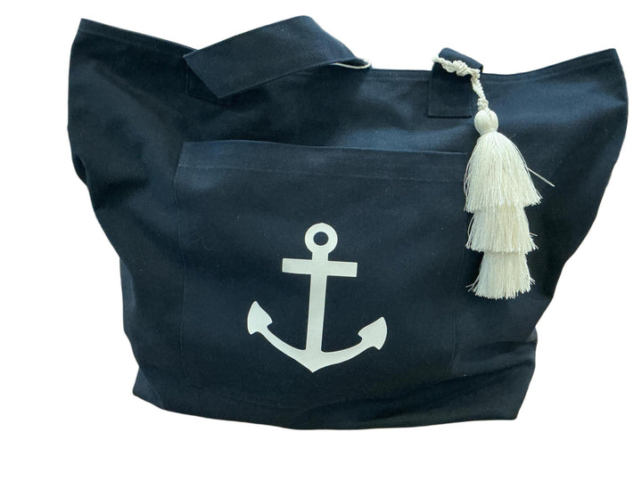 Everything Bag w/Anchor/Tassel