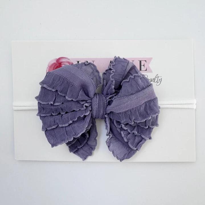Skinny Mini Ruffled Headband RRA