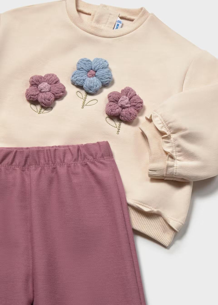 Baby Sweatshirt & Leggings Set Violet MYR926