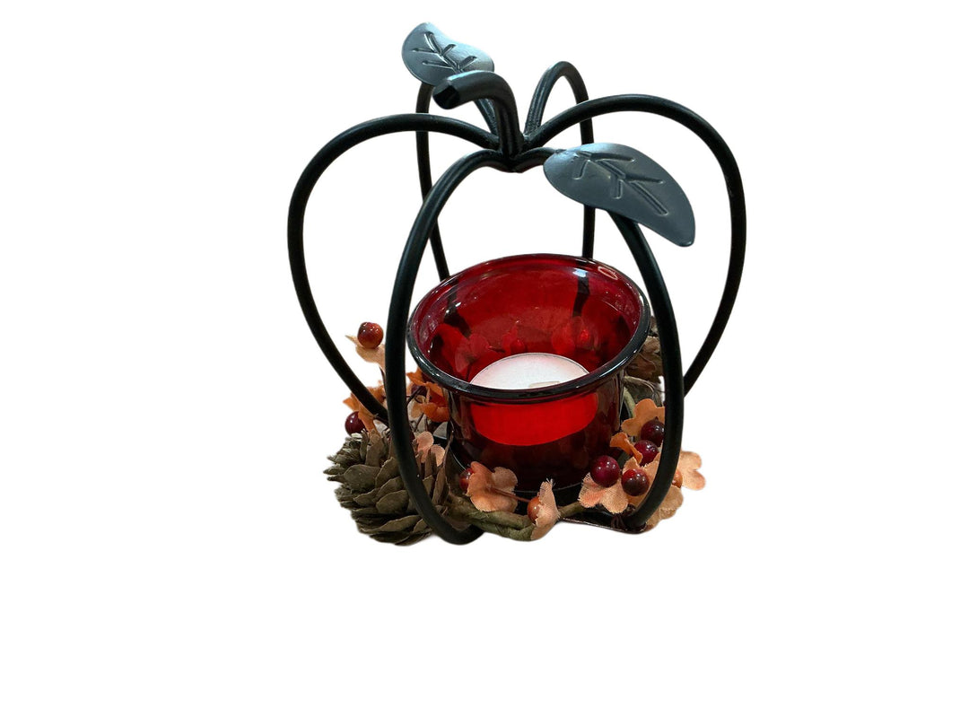 Pumpkin Tea Light Candle Holder GER