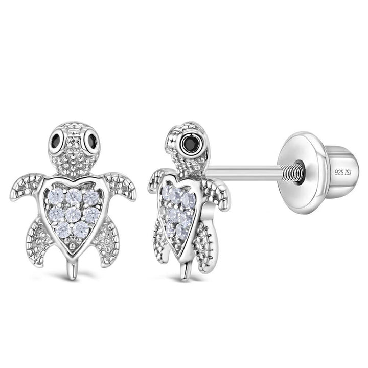 Adorable Turtle Girl Earrings ISJ1025