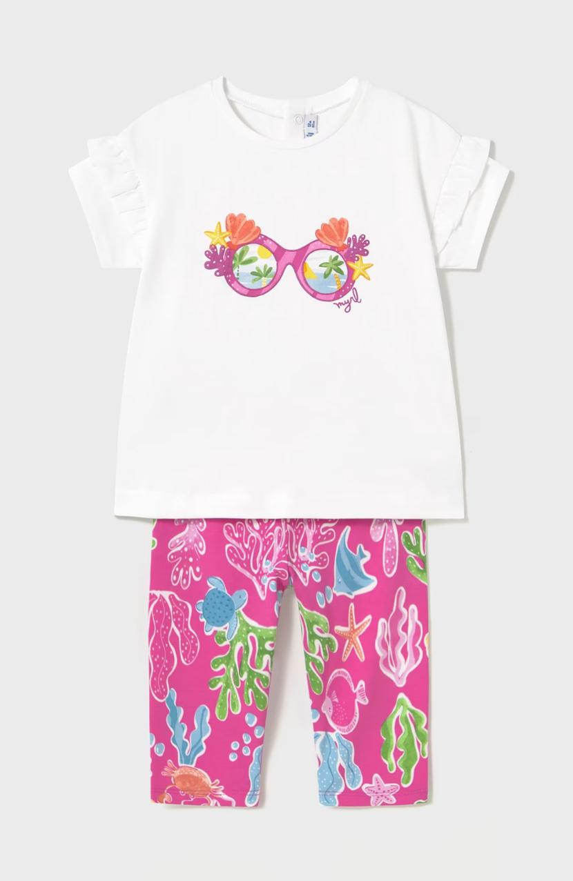 Baby Printed Leggings & T-Shirt Set MYR225