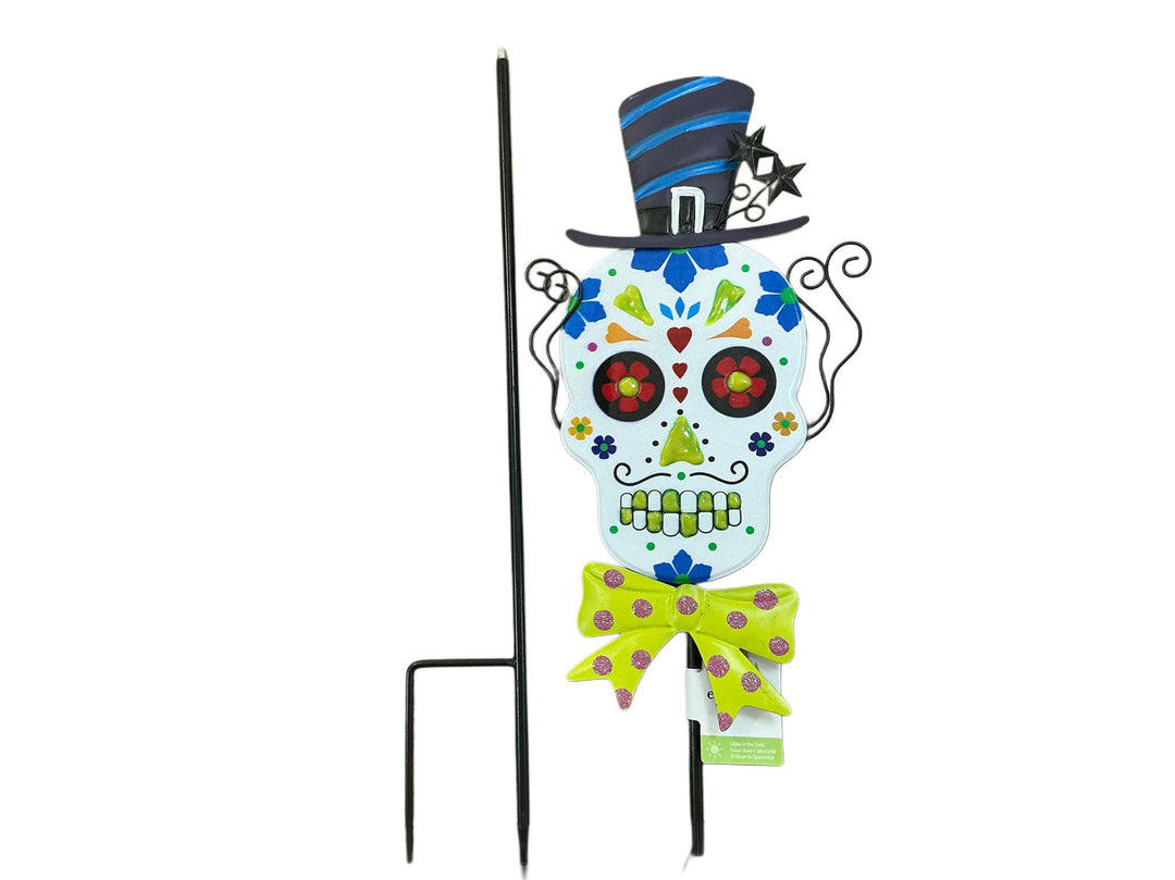 Skull Garden Stake  EVG