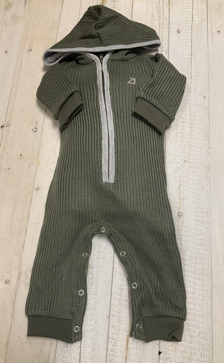 Blain Hooded Knit Romper MAH