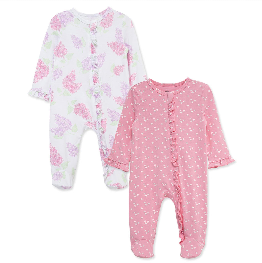 Lilacs 2 Pack Footies LTM0126