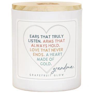 Ears That listen…Candle Grapefruit Glow SIS1224