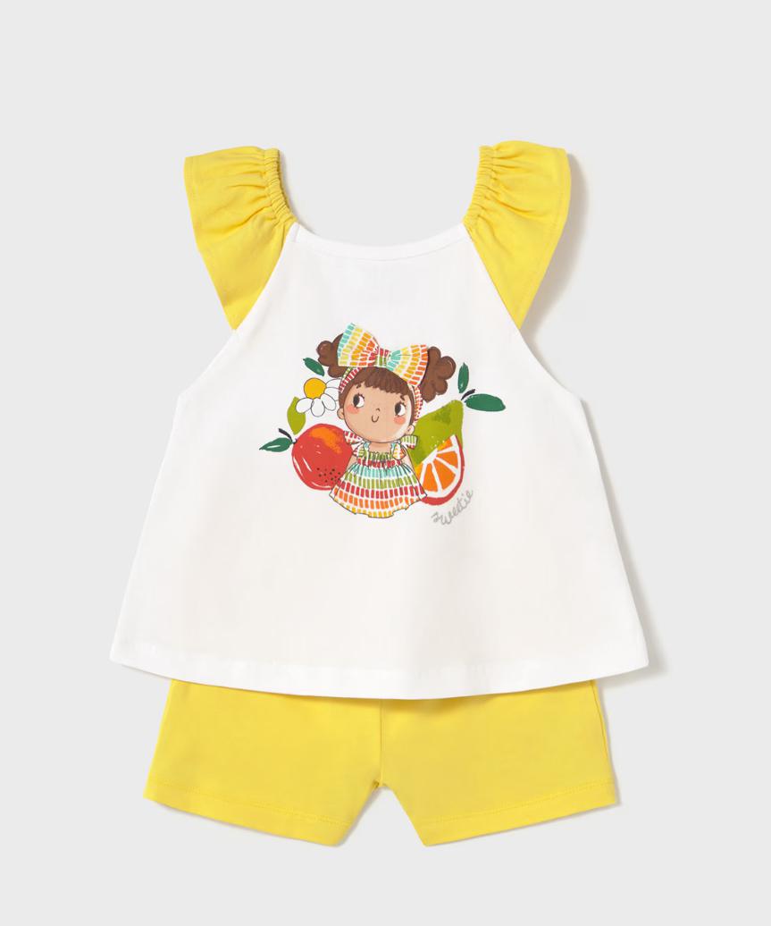 Baby Shorts and Screen-Printed T-Shirt Set MYR225