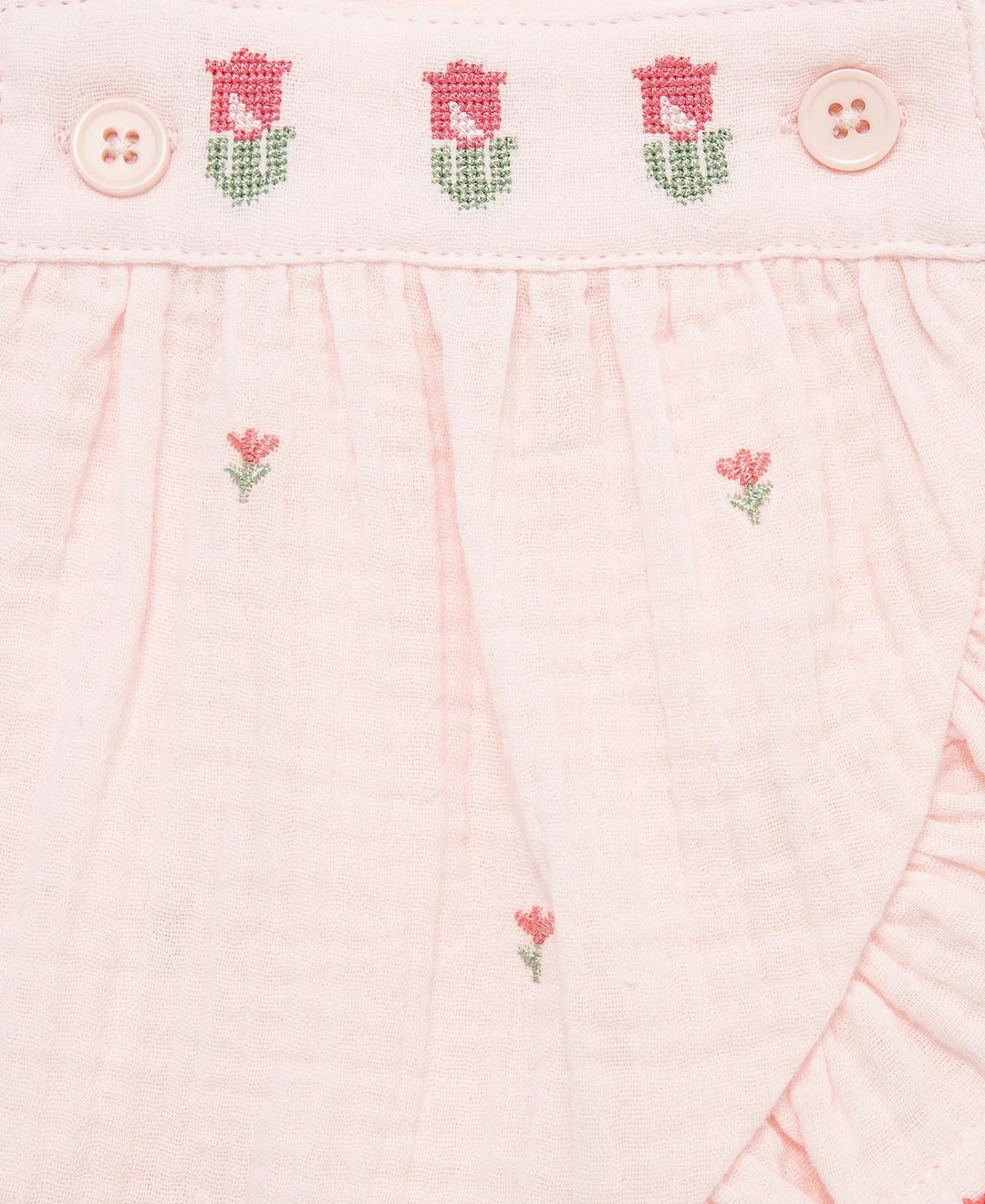 Tulip Woven 2-Piece Sunsuit & Headband LTM326