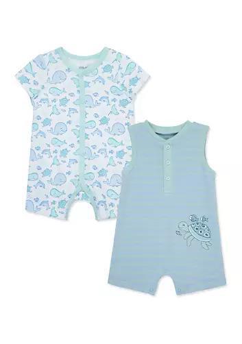 Sea Life 2pk Rompers LTM