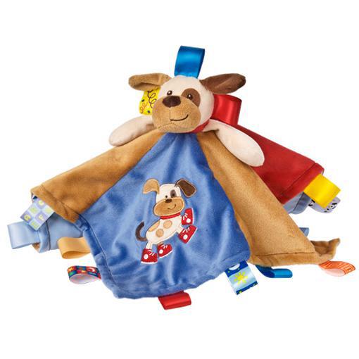 Taggies Buddy Dog Character Blanket – 13×13″ MMC925