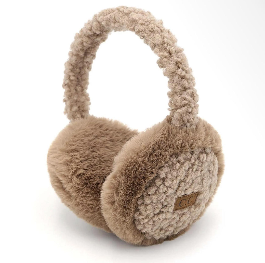 C.C. Faux Fur Sherpa Earmuffs HAN1026