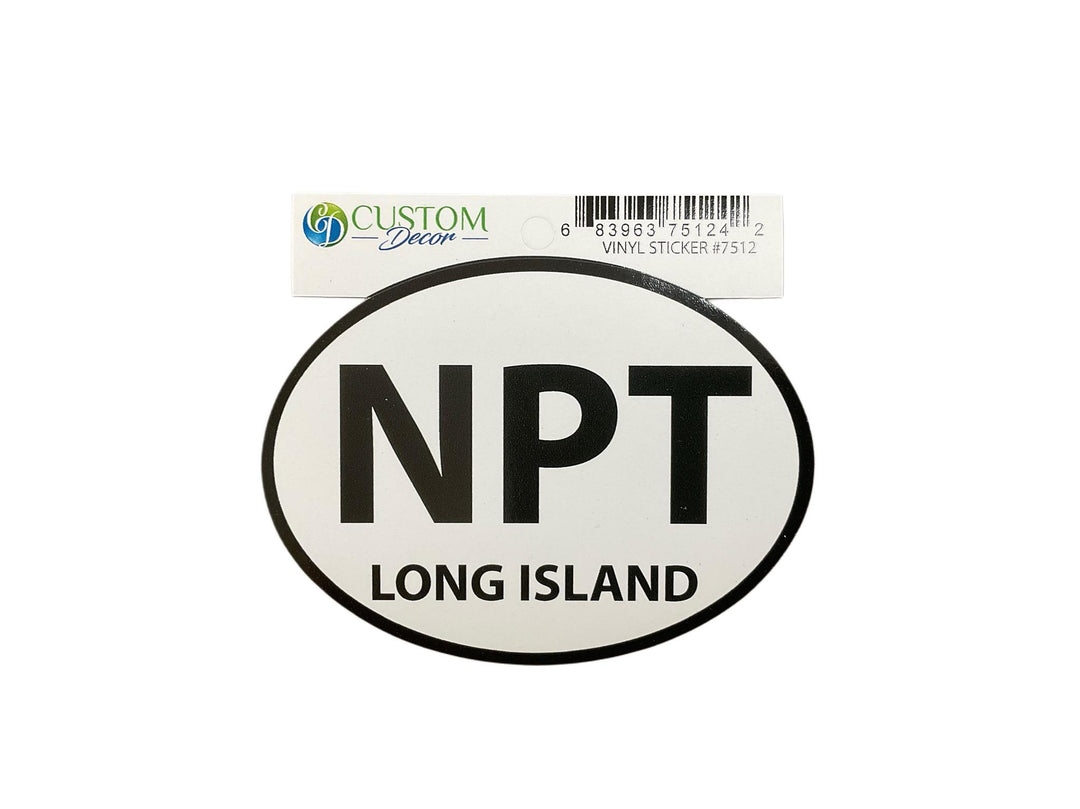 Oval Sticker CUS
